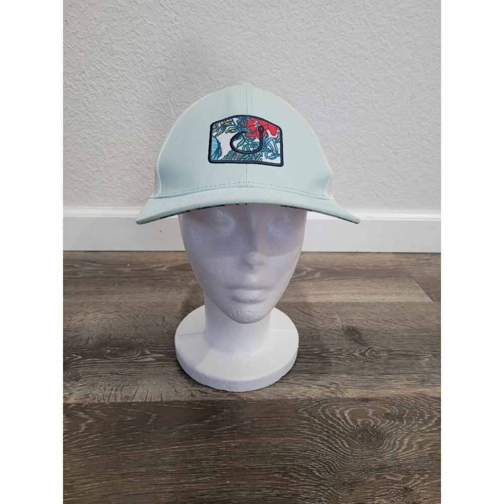 Avid Sundazed Trucker Hat‎ Seafoam Adjustable Band #8